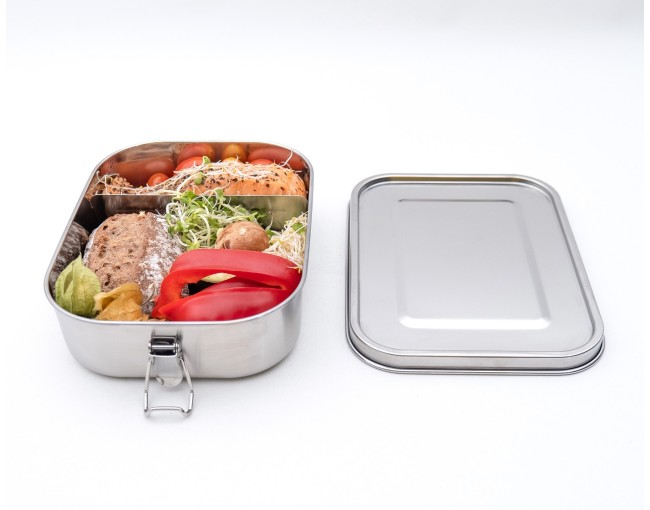 Lunch box con clip per rotolo 1400 ml