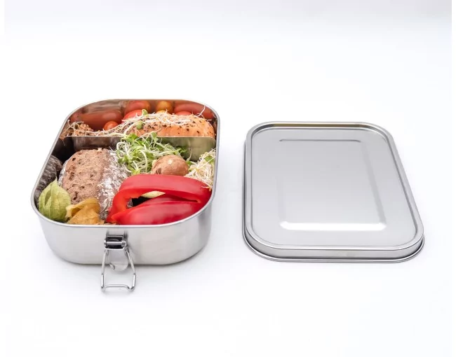 Lunchbox mit Rollclips 1400 ml