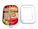 Lunch box with roll clips 1400 ml