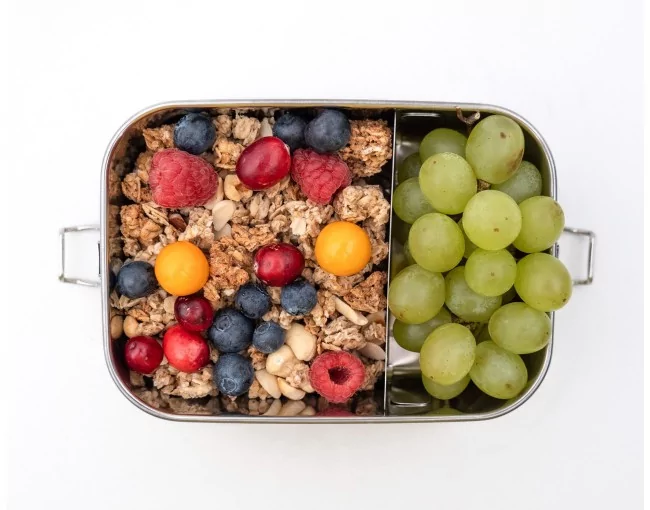 Lunchbox mit Rollclips 800 ml