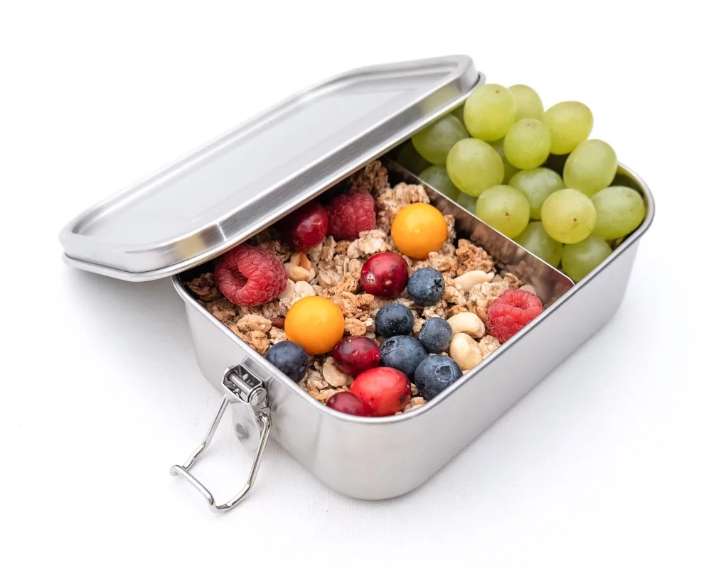 Lunchbox mit Rollclips 800 ml