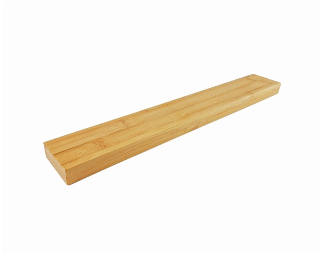 Portacoltelli magnetico in bambù 40 cm