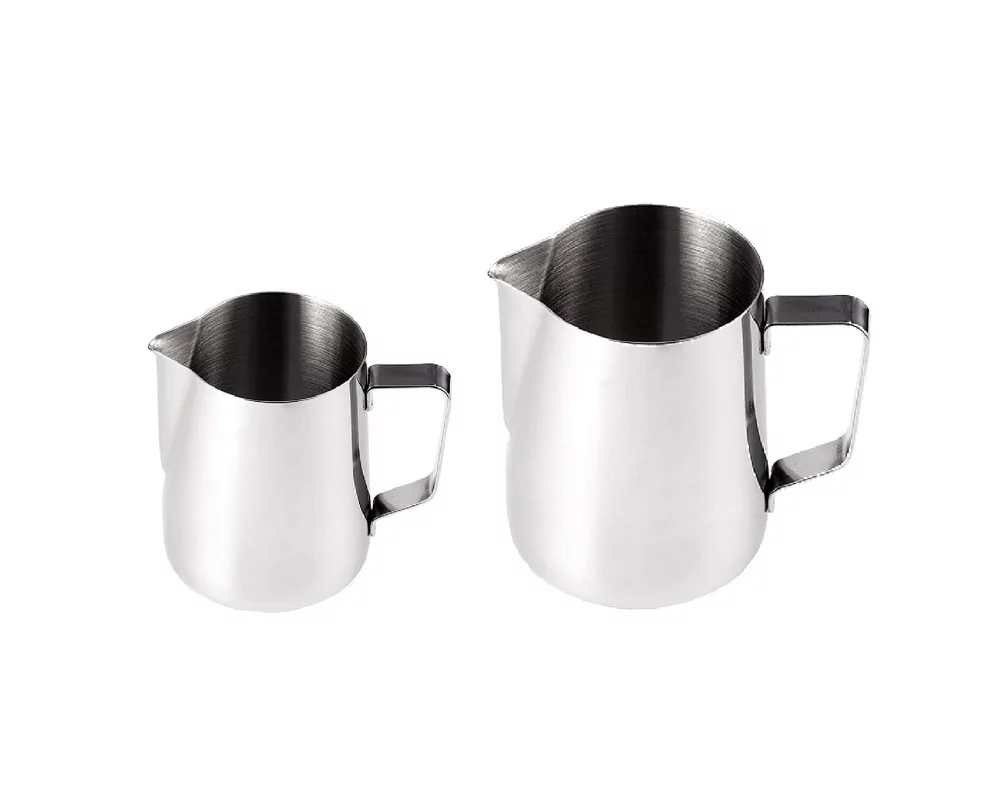 Milchkännchen aus Edelstahl 2er Set