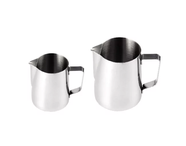 Milchkännchen aus Edelstahl 2er Set