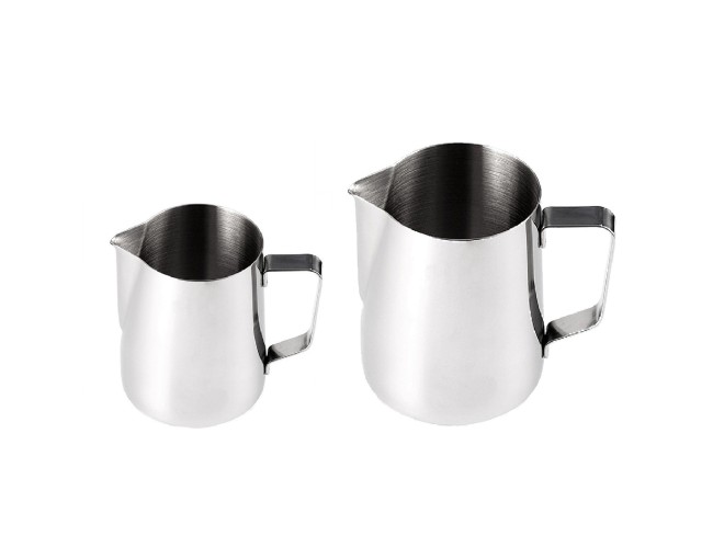 Pot à lait en acier inoxydable, lot de 2