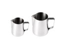 Brocca per latte in acciaio inox, set da 2