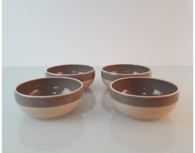 Bol de céréales beige-marron