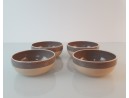 Beige-brown cereal bowl