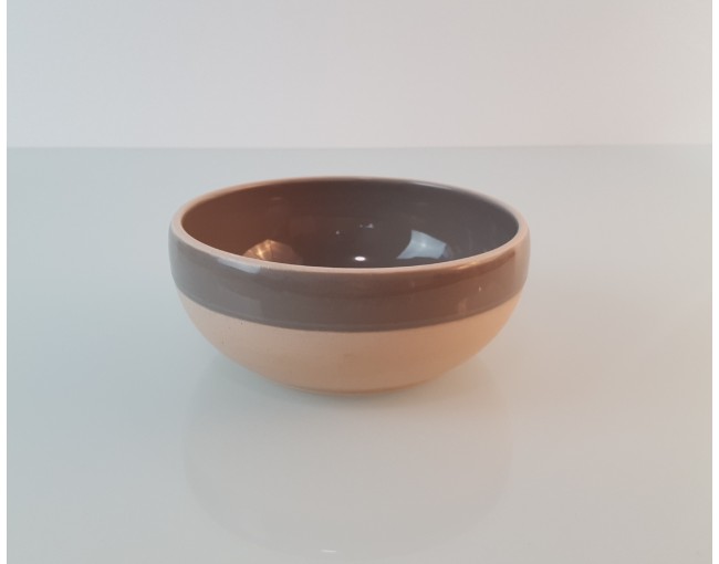 Ciotola per cereali beige-marrone