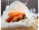 Lot de 3 sacs à fruits et légumes en coton