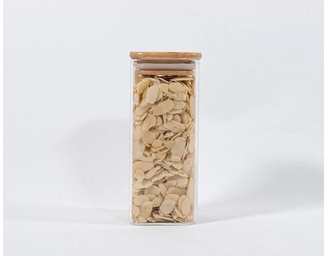Schmale quadratische Vorratsgläser 14 cm hoch 10er Set