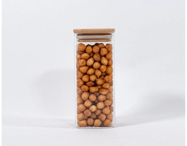 Schmale quadratische Vorratsgläser 14 cm hoch 10er Set