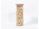 Schmale quadratische Vorratsgläser 16 cm hoch 10er Set