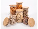Slim storage jars set of 6 in 6 sizes