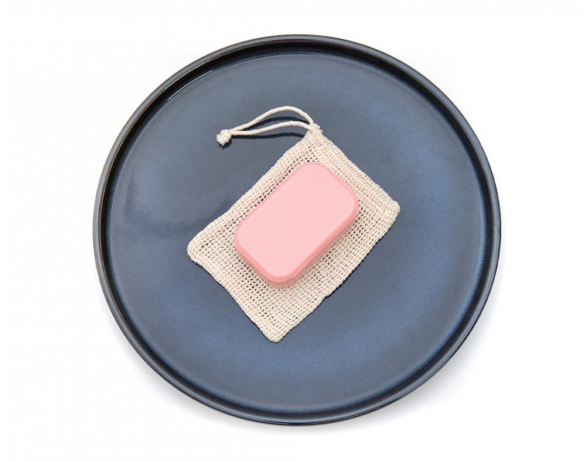 Sacchetti di sapone in cotone per la doccia, set da 4