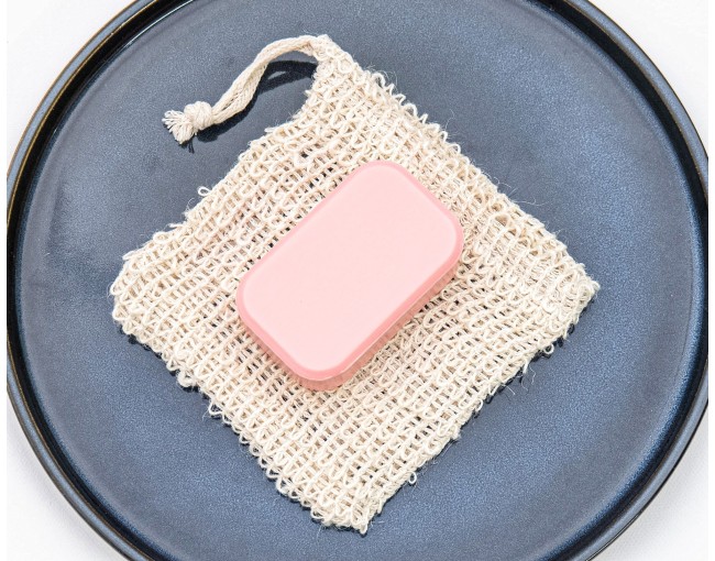 Grands sacs à savon pour la douche, lot de 4