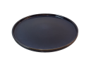 Piatto da portata in ceramica blu scuro