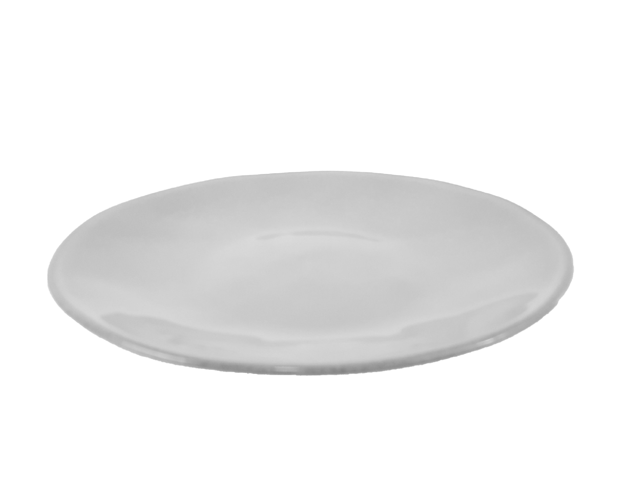 Assiette plate en céramique vert-bleu