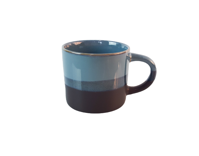 Tasse bleu-marron 340 ml