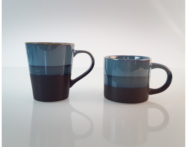 Tasse blaubraun 360ml