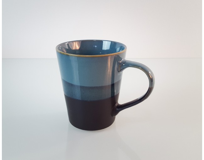 Tasse bleu-marron 360 ml