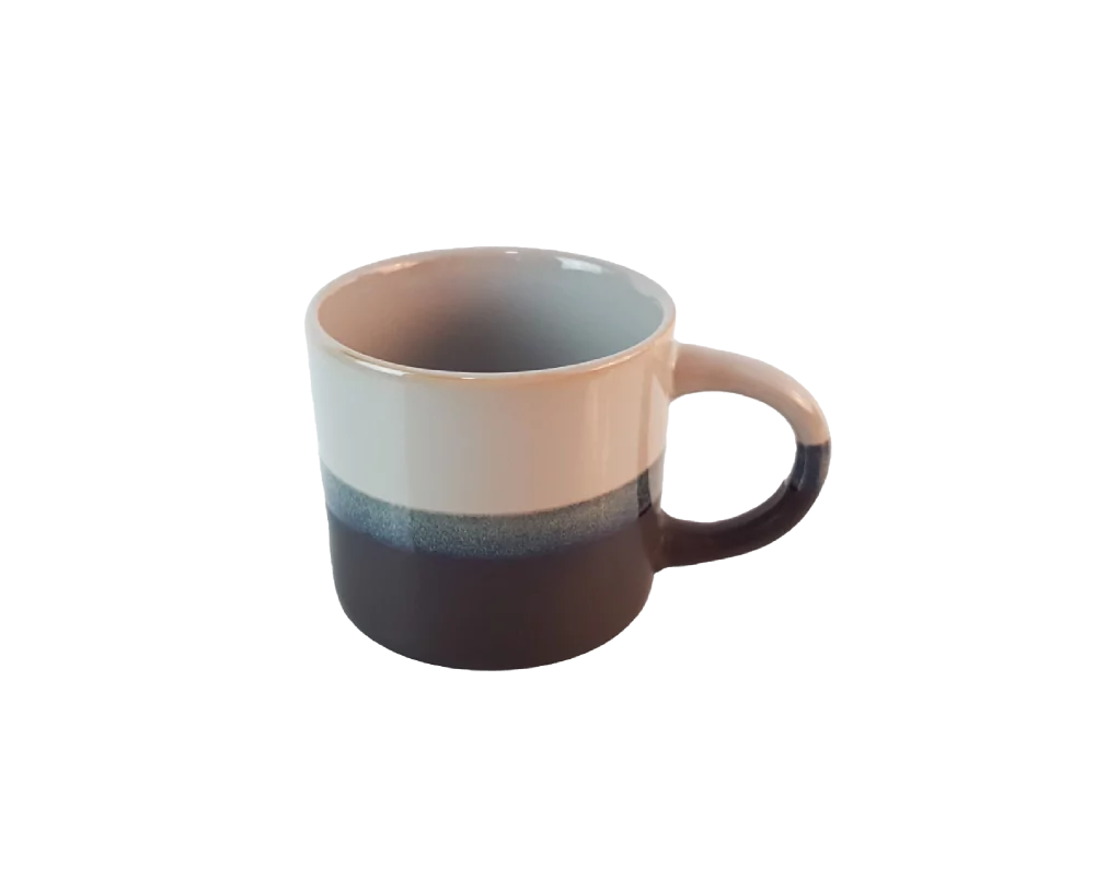 Tasse hellblaubraun 340ml
