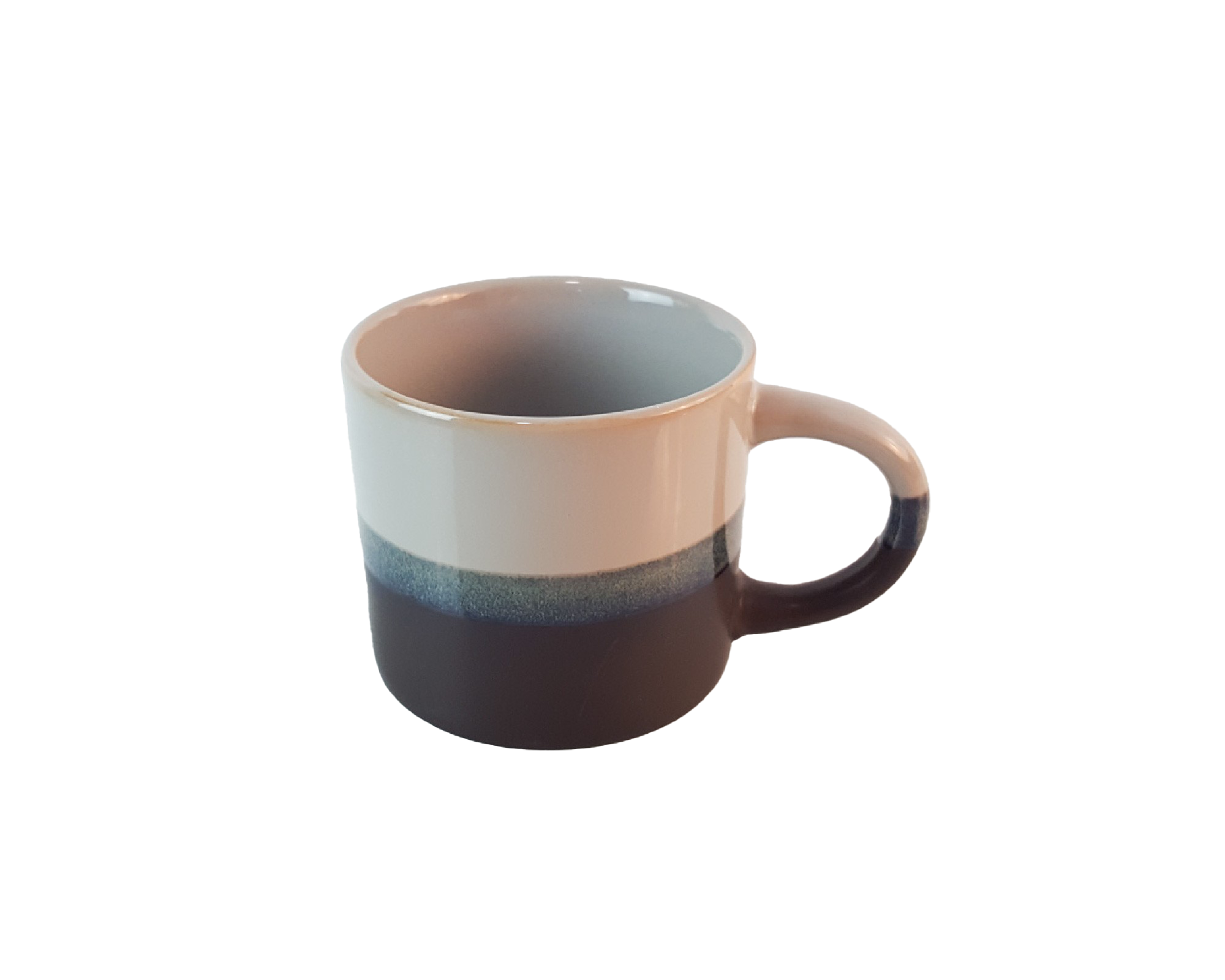 Tazza blu-marrone chiaro 340ml