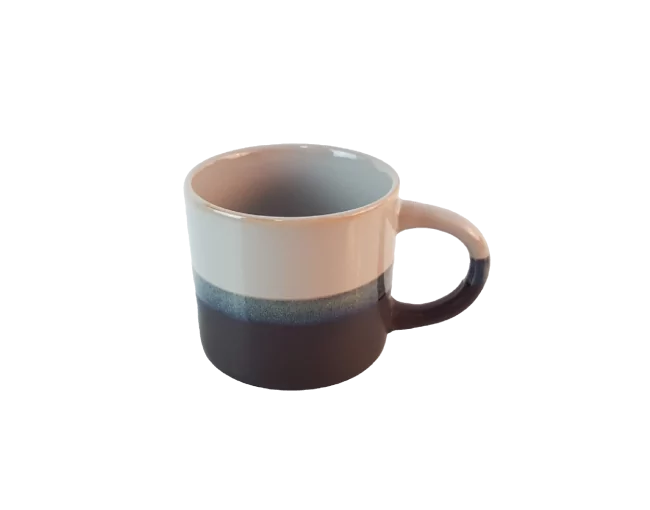 Tasse hellblaubraun 340ml