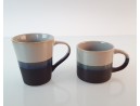 Tasse bleu-marron clair 340 ml