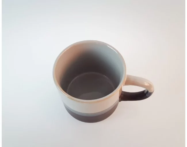 Tasse hellblaubraun 340ml