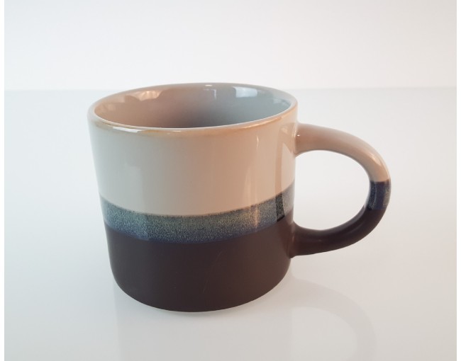 Tasse hellblaubraun 340ml