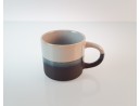 Tasse bleu-marron clair 340 ml