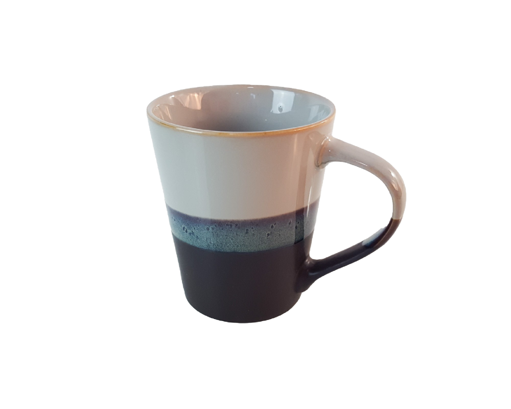 Tasse hellblaubraun 360ml