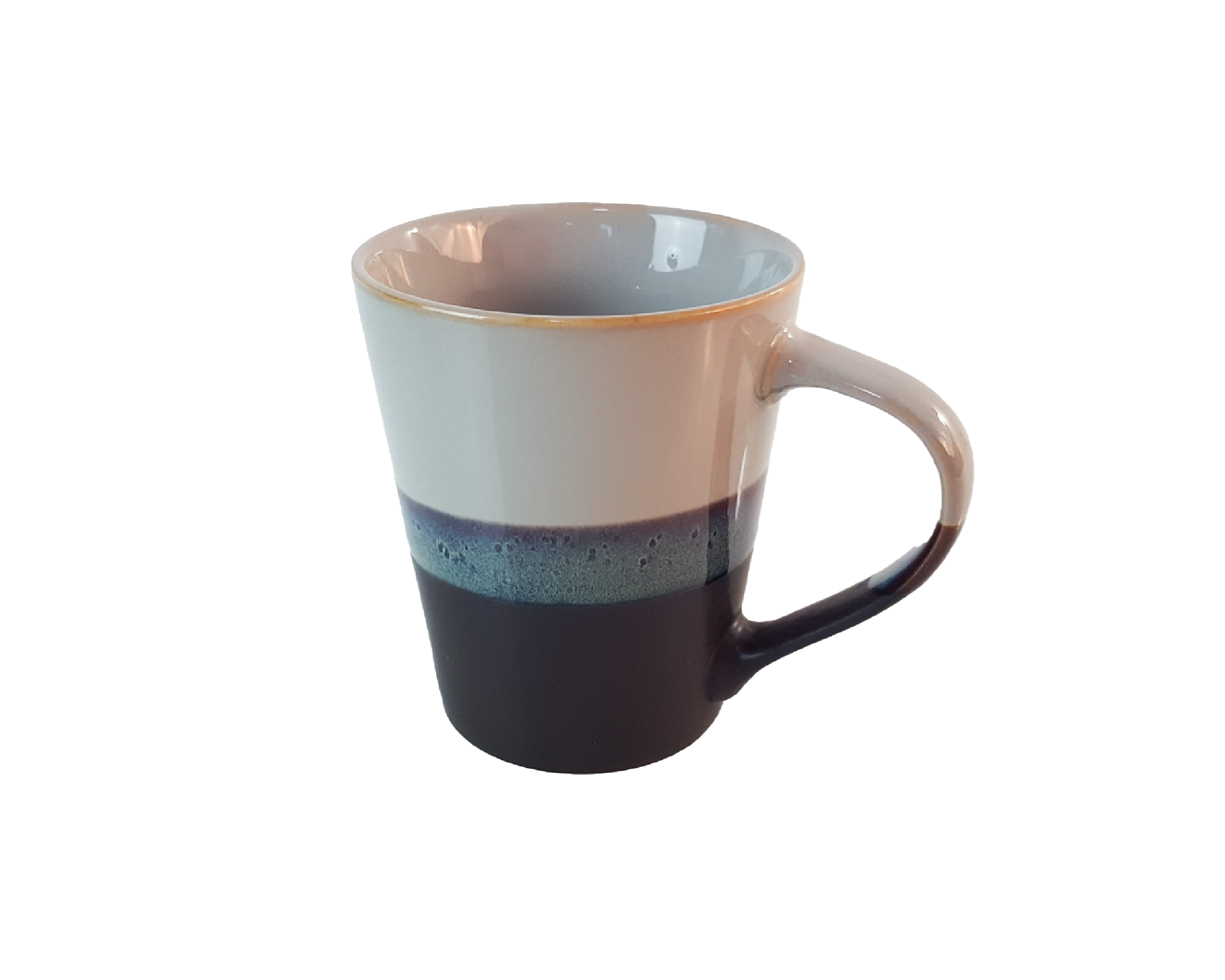Tasse bleu-marron clair 360 ml