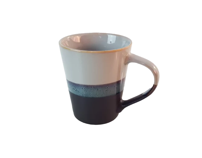Tasse hellblaubraun 360ml