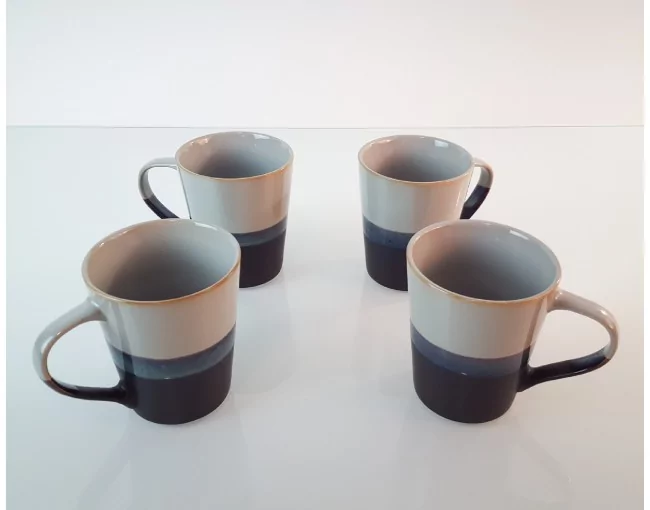 Tasse hellblaubraun 360ml