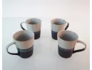 Tasse hellblaubraun 360ml
