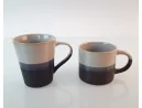Tasse hellblaubraun 360ml