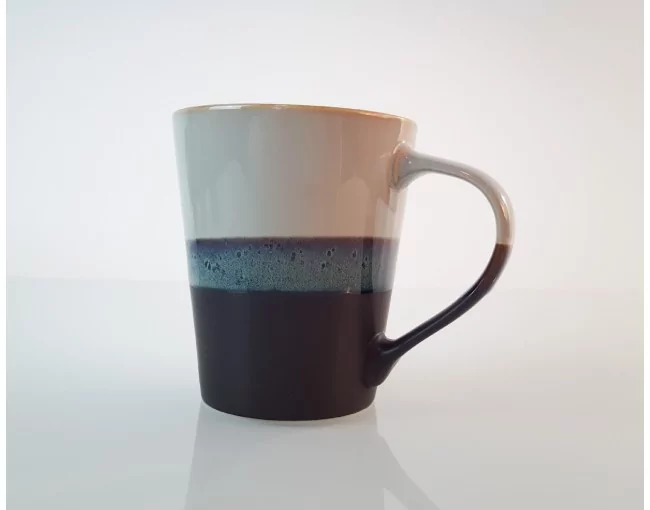Tasse hellblaubraun 360ml