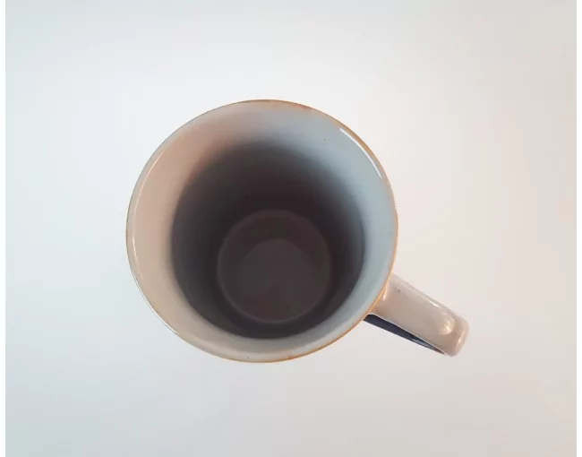 Tasse hellblaubraun 360ml