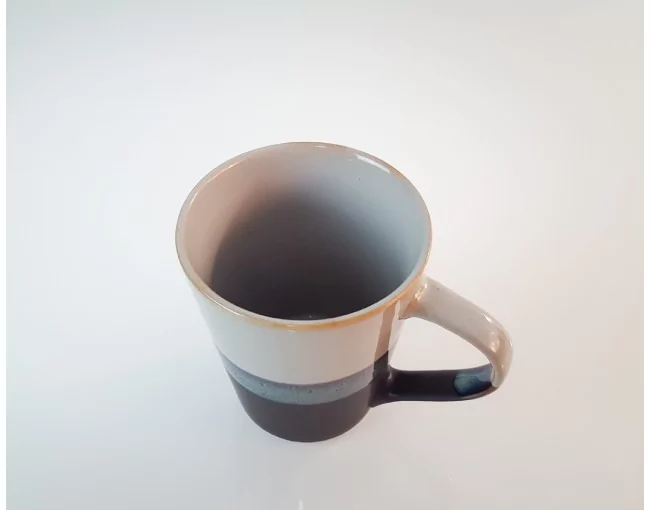 Tasse hellblaubraun 360ml
