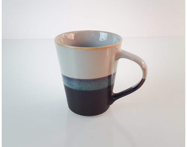 Tasse bleu-marron clair 360 ml