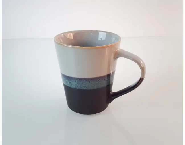 Tasse hellblaubraun 360ml