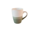 Tasse weissgrün 340ml