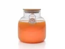 Teekanne mit  Bambus-Deckel 1400 ml