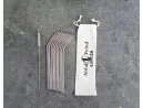 Trinkhalme aus Edelstahl 10er Set