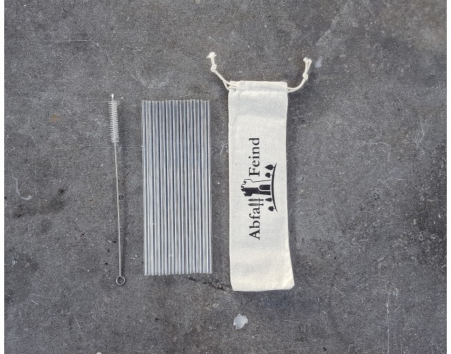 Cannucce in vetro, set da 8