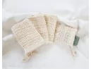 Seifenbeutel aus Sisal zum Duschen 4er Set