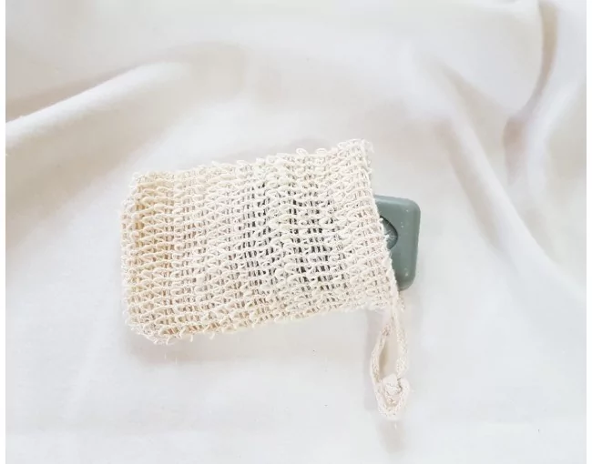 Seifenbeutel aus Sisal zum Duschen 4er Set