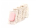 Sacs à savon pour la douche, lot de 4